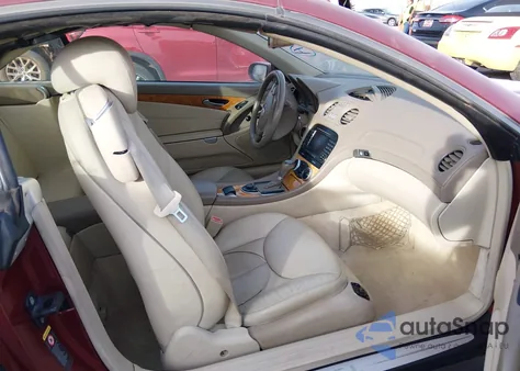 2005 Mercedes-Benz Sl 500 из США, поврежденный, VIN WDBSK75F15F092280